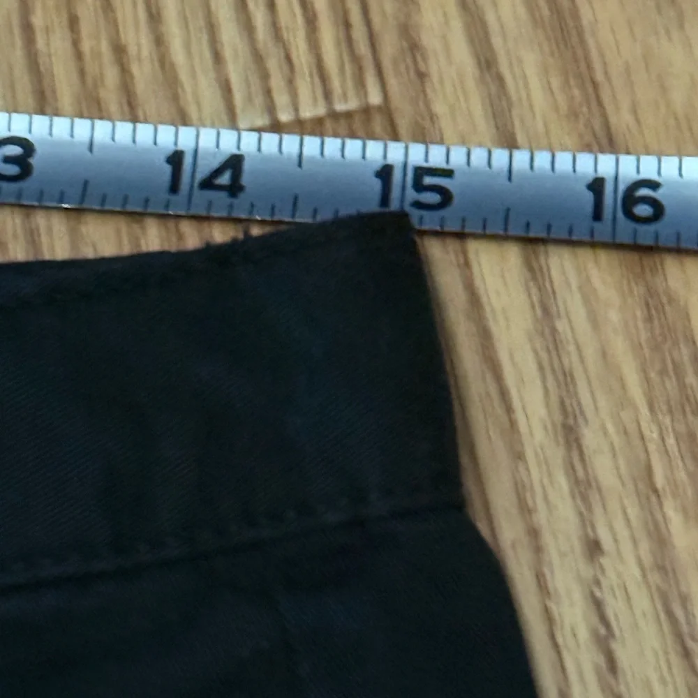 Cat & Jack Boys Casual Black Pants Sz 16 (husky) EUC Adjustable Waist